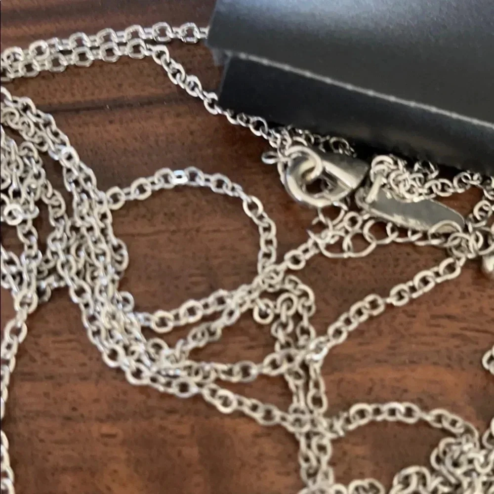 3x$25 ❤️ New York & Co Long Double Chain Necklace Pink ❤️